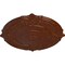 Ekena Millwork Attica Ceiling Medallion (Canopies up to 3 3/4"), 39 1/2"OD x 2 1/2"P, Burnished Mahogany Crackle CM39ATBMC - alternate 3